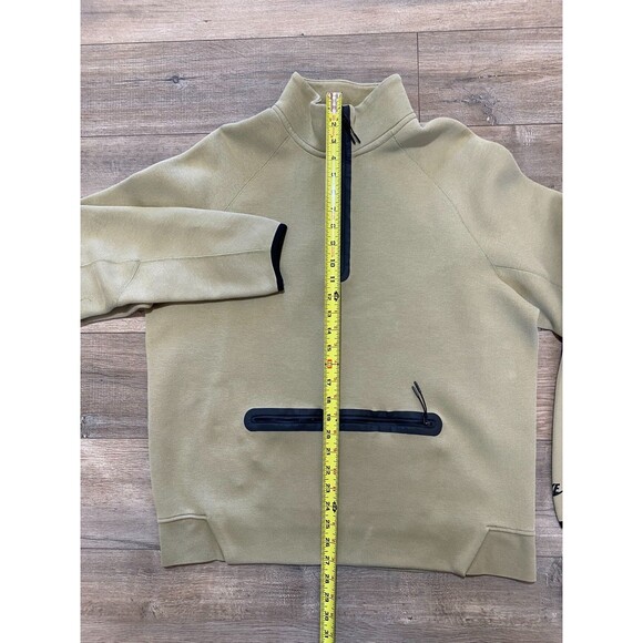 Nike Sportswear Tech Fleece 1/2 Zip Mens Size XL Sweater Jacket Olive FB7998-276 - Picture 6 of 10